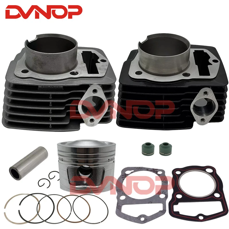 62mm zespół cylindra motocyklowego zestaw dla Haojue Suzuki HJ150-7 HJ150-23A HJ150-8 HJ150 HJ 150 HJ150-6-6A-6C-6E