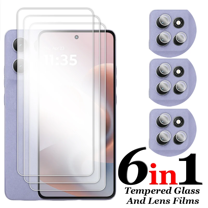 Für Motorola Moto G86 Glas Für Moto G56 G86 Power 5G Gehärtetem Glas Transparent HD Screen Protector Für Motorola moto G86 Film – Detail 1