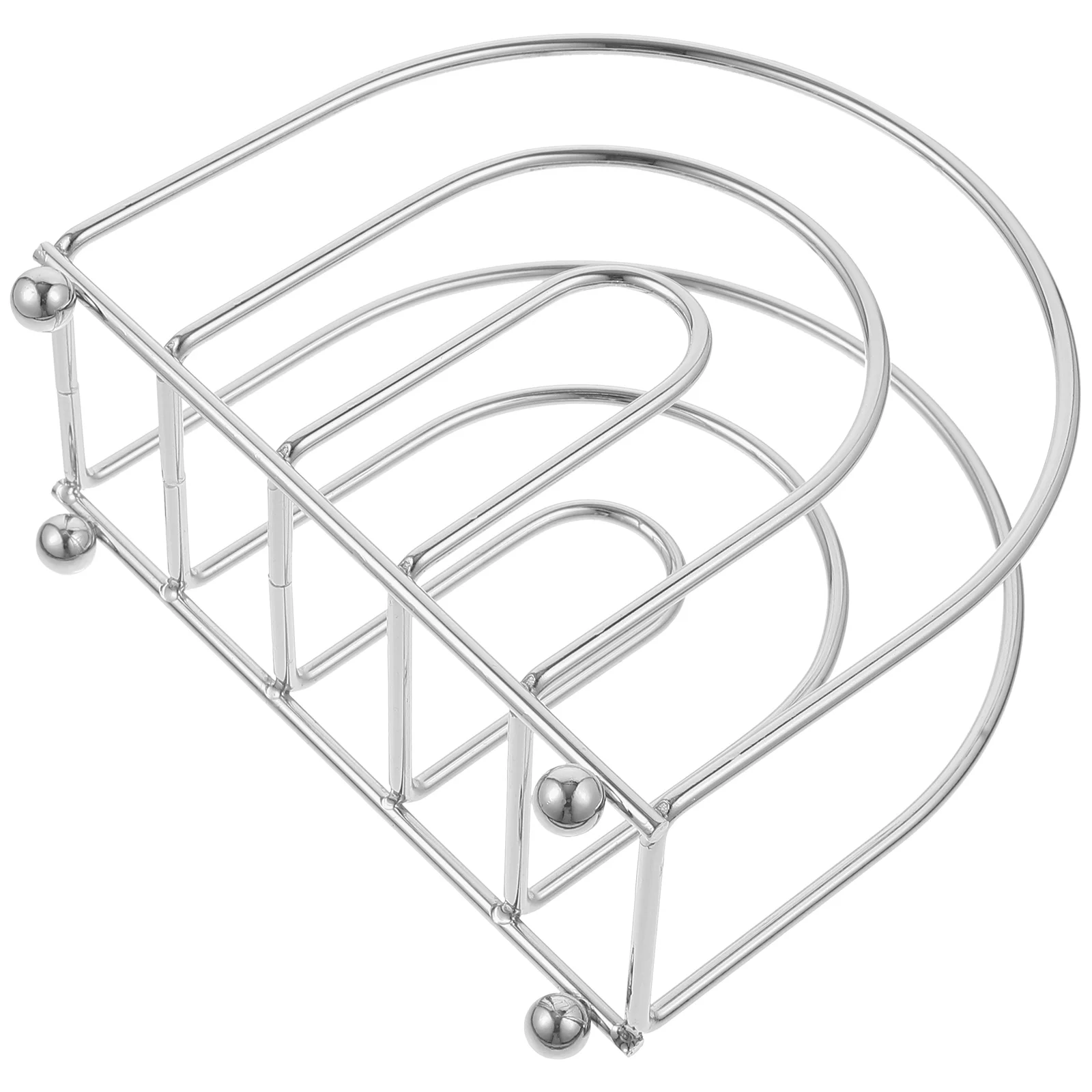 

Silver Steel Paper Towel Holder Napkin Holders for Kitchen Bathroom Desk Table Metal Large Home Office Storage