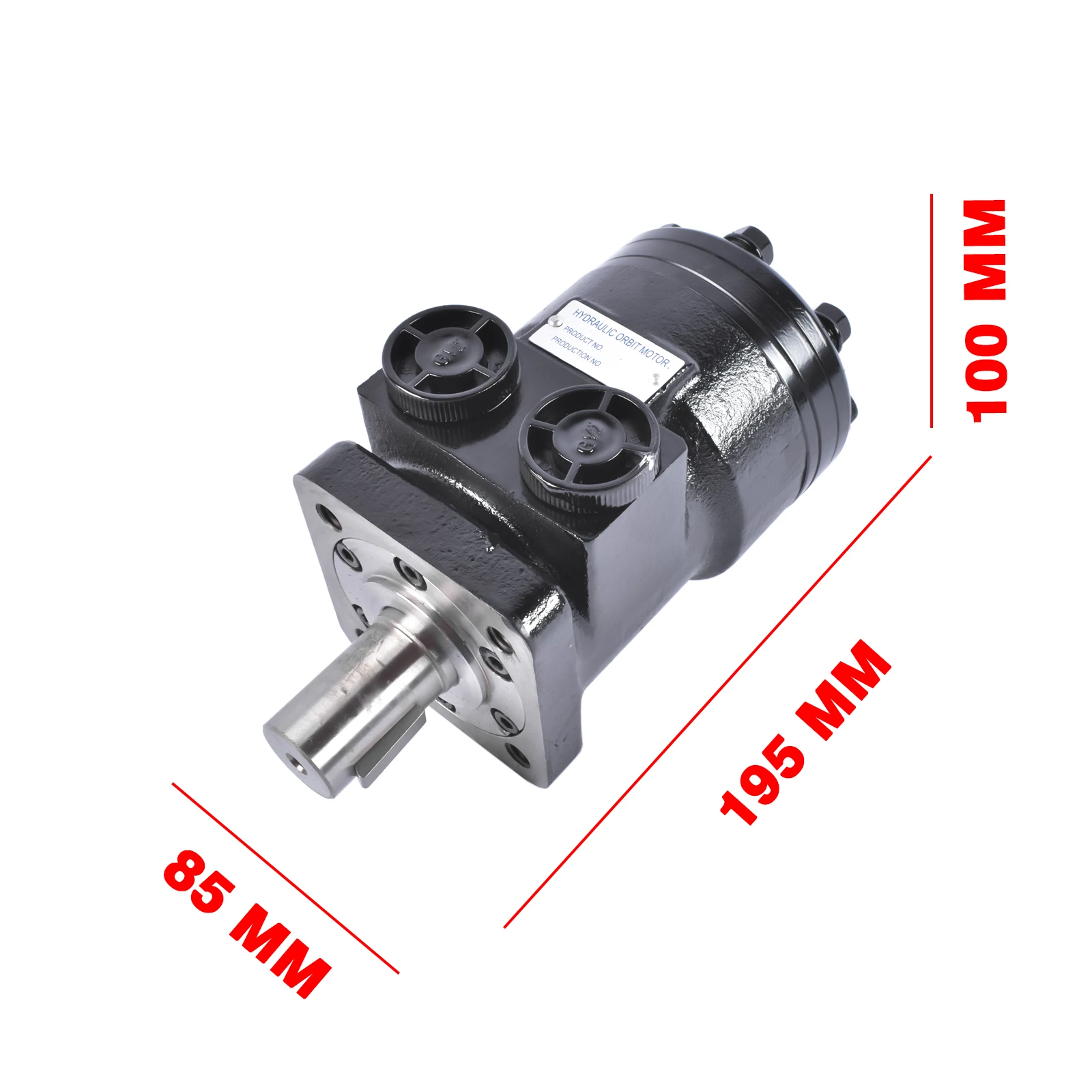 AP01 สําหรับ CM004P Hydraulic Spinner มอเตอร์ 4-Bolt สําหรับ Mount/Keyed 1/2 "npt มอเตอร์ไฮดรอลิกใหม่