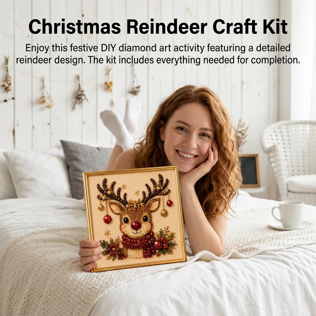 Art Craft Holiday - طقم أكريليك لديكور المنزل في عيد