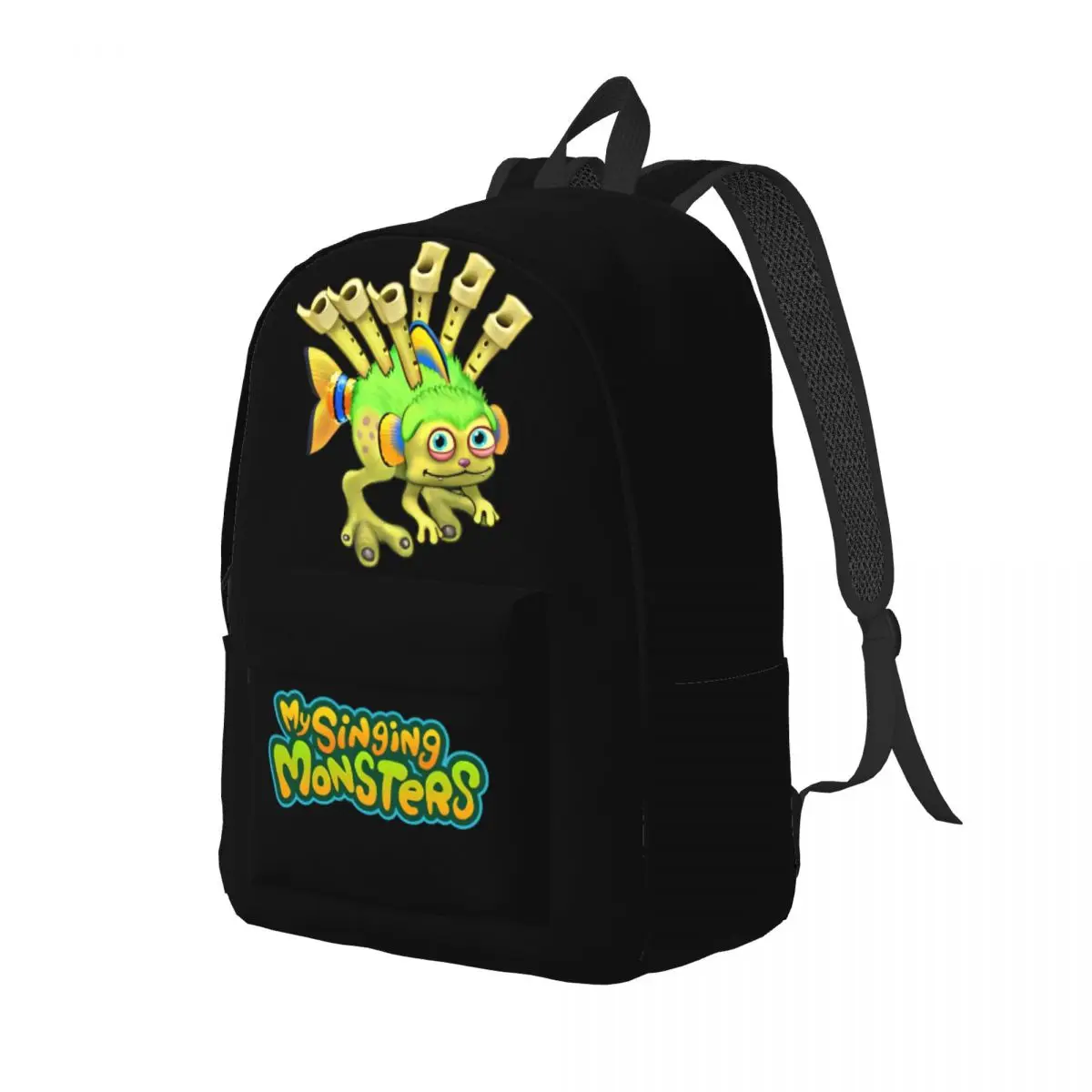 My Singing Monsters Character Reedling Backpack for Preschool Primary School Student Bookbag Boy Girl Kids Daypack Sports