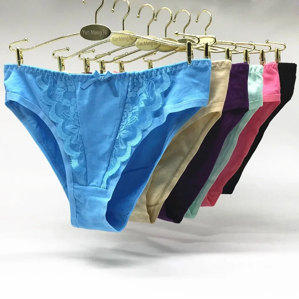 Miễn Phí Vận Chuyển 5 Cái/lốc Mới Bán Chạy Cotton Nữ Quần Đùi Gợi Cảm Lưng Thấp Quần Lót Nữ Nữ Quần Lót Cotton