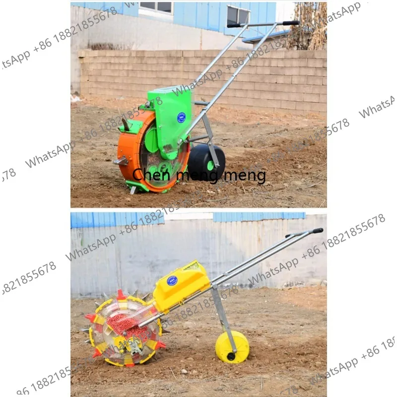 Hand-push peanut corn soybean planter artifact precision seeding device new fully automatic small multi-function on-demand