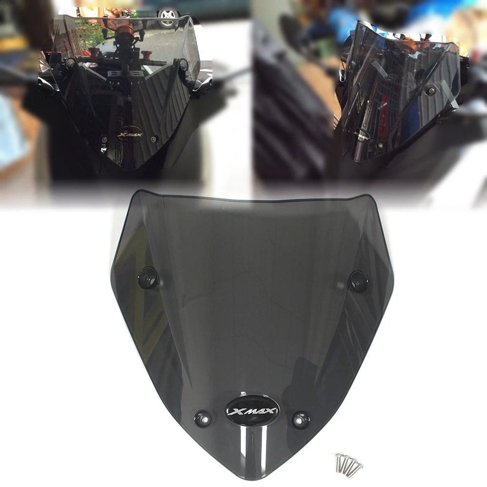 For YAMAHA XMAX250 XMAX300 Motorcycle Windshield Viser Visor Deflector WindScreen WindScreen Shield Screen XMAX125 XMAX400