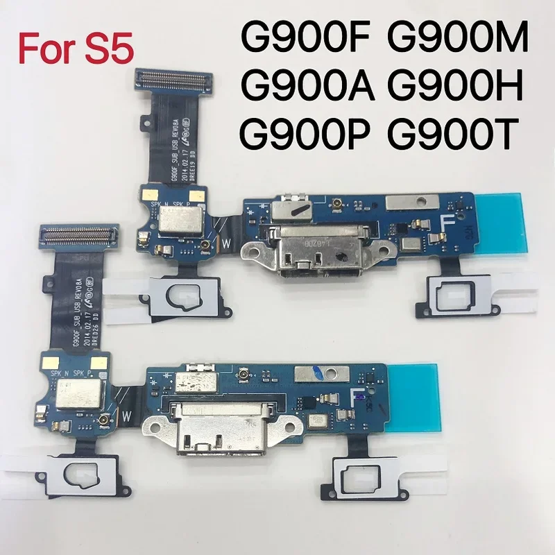 Charging flex cable for Samsung Galaxy S5 g900t/g900p microphone mic USB charger port socket dock connector