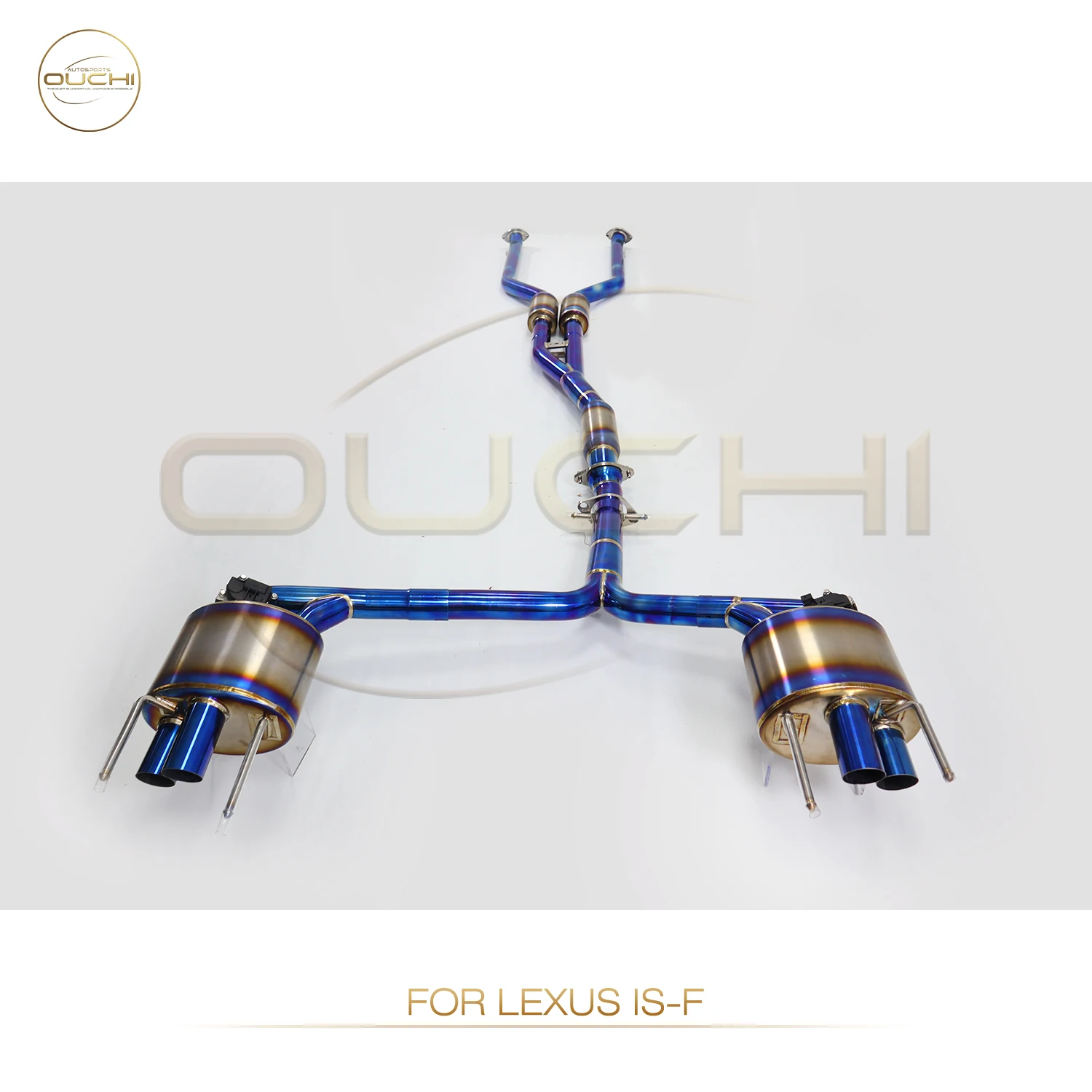 

OUCHI Factroy Direct Sales Performance Catback For Lexus IS-F Exhaust System Muffler With Electronic Valve Auto Parts