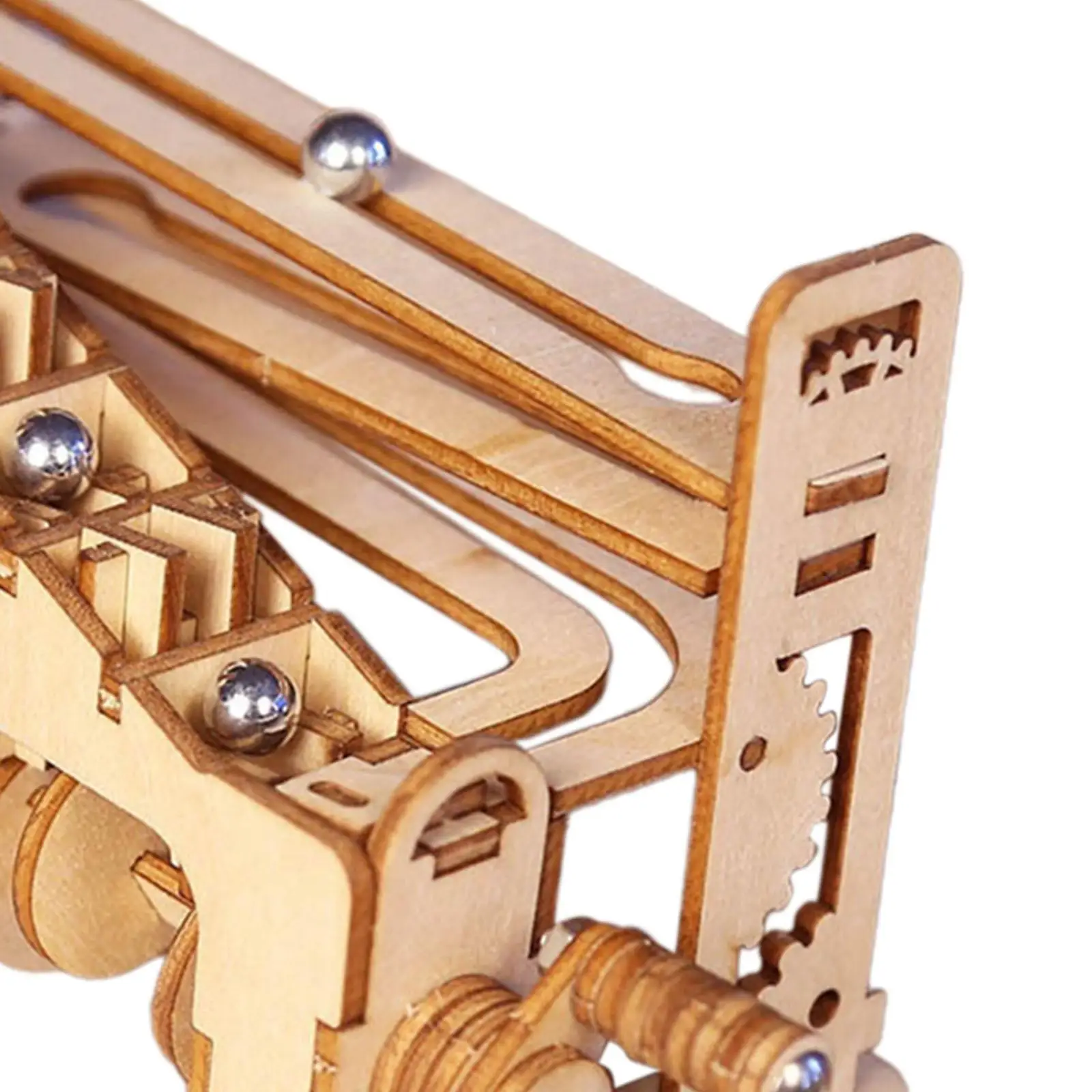 3D Wooden Puzzle Creative Hobbies Toy Self Assemble DIY Marble Run Wooden Craft for Teens Kids Adults Home Ornament Unique Gifts