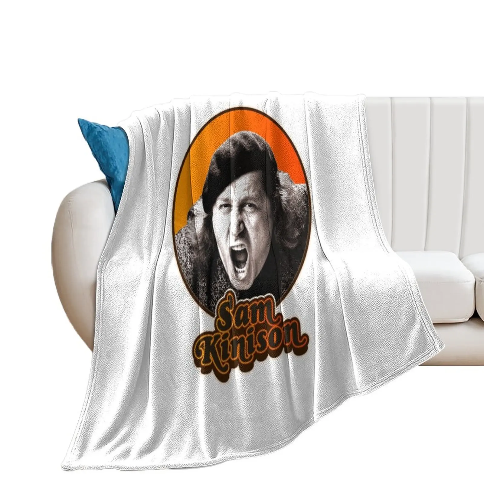 

Sam Kinison Throw Blanket Hair Large Blankets