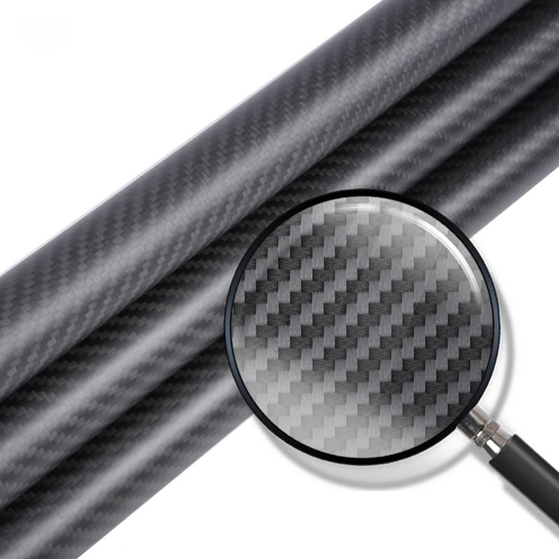 1Pcs Length 1000mm OD10mm 20mm 30mm 40mm Twill Matte 3K 100% Carbon Pipe Carbon Fiber Tube