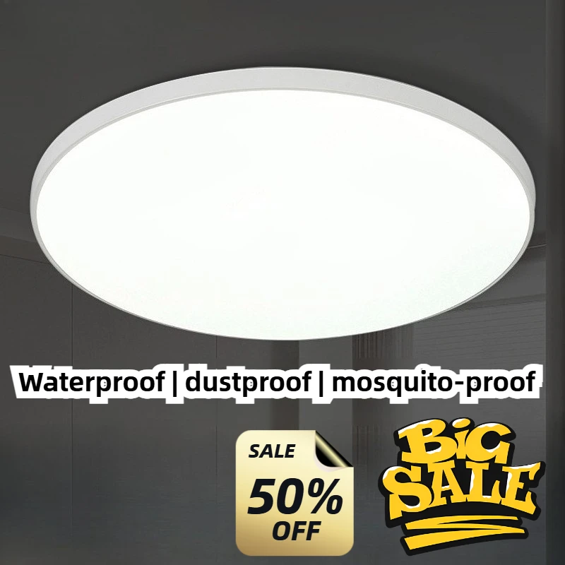 

Ultra-thin Led Ceiling Lamp 18W 28W 38W 72W 220V Waterproof Modern Led Ceiling Lights for Bedroom Living Room bathroom