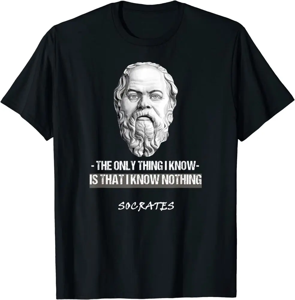 Socrates Greek Philosopher Philosophy Ancient Greeks Greece T-Shirt  Anime Graphic T-shirts for Men Clothing Women