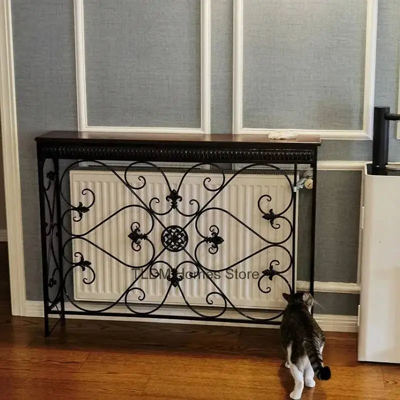 الجدول الأمريكية الحديد المطاوع المعيشة وحدة التحكم أثاث غرفة وحدة التحكم الجداول الرجعية الإبداعية ممر المنزل الديكور المدخل الجدول #5