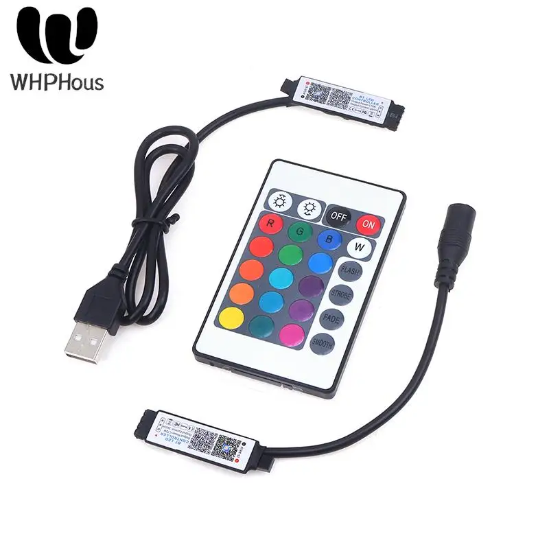 Innovative Mini Bluetooth Compatible Controller LED Light Strip Time Switch Multiple Music Mode For RGB Smart APP Control