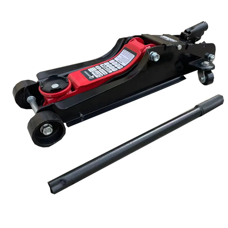 Horizontal Hand-Operated Hydraulic Jack Low Profile Ultra Low Entry Garage Car Repair Service Jack Hydraulic Jack