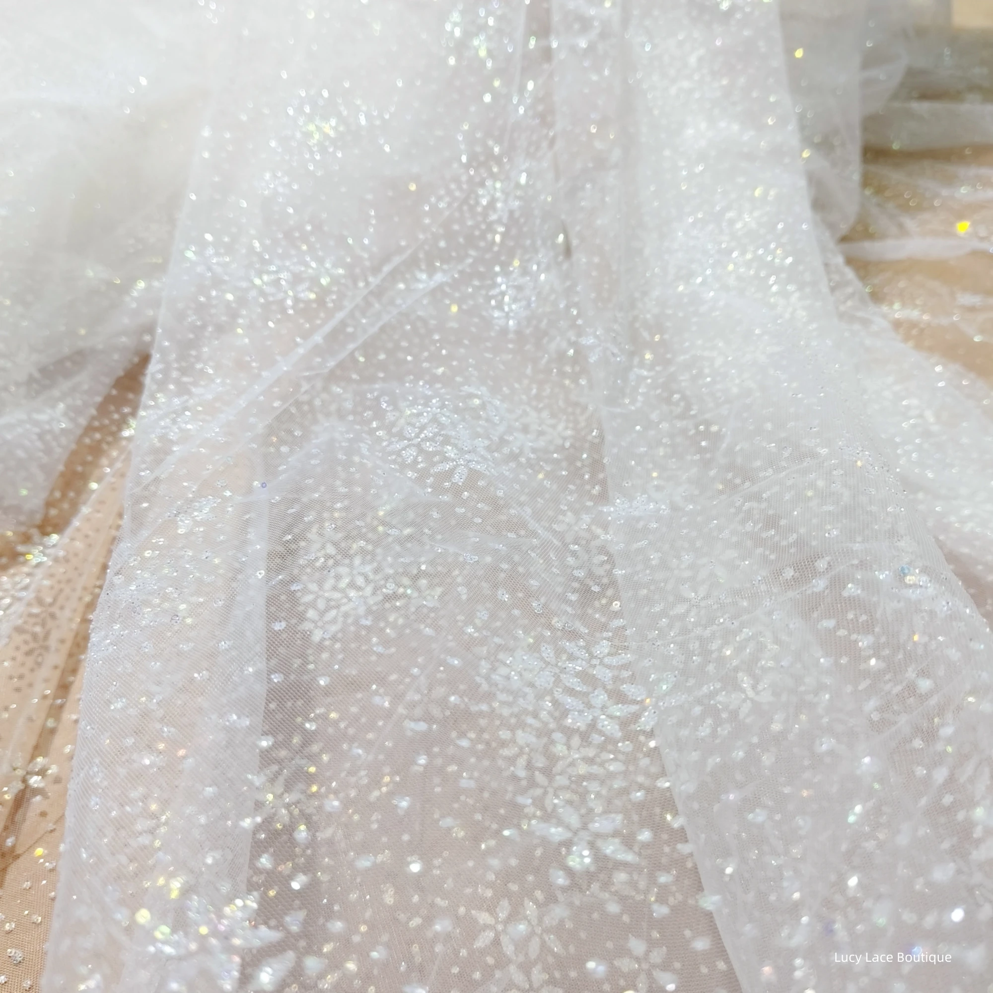 glitter tulle fabric for wedding dress Private Label Plus Size Wholesale Custom Glitter Strapless Wedding Dress