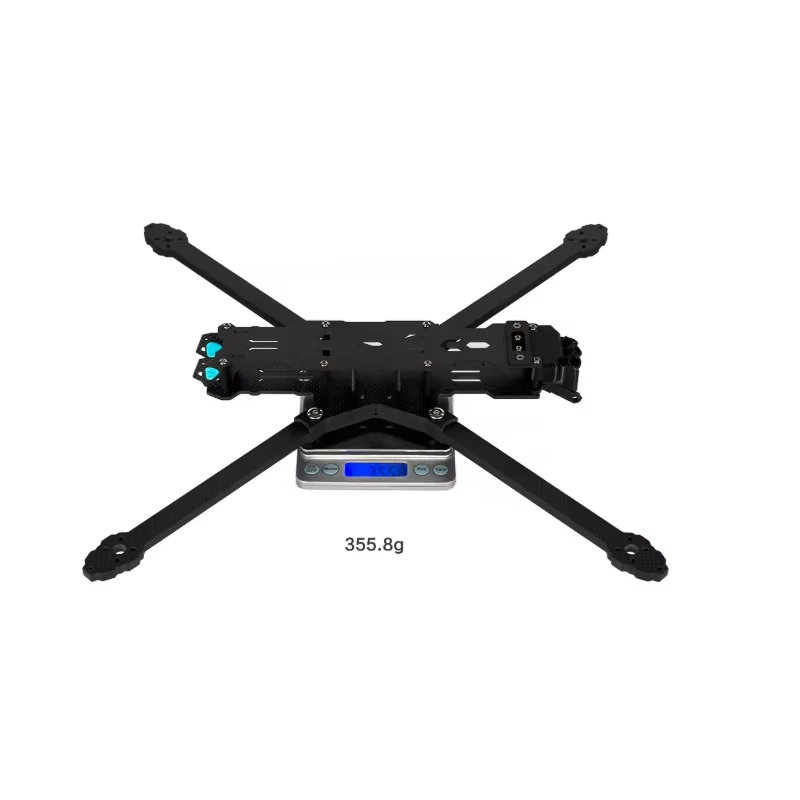 Axisflying Manta 10 X Lite 10 Inch True-X FPV Frame Kit, T700 Carbon Fiber, Support DJI O3 Air Unit, 440mm Wheelbase Long Range