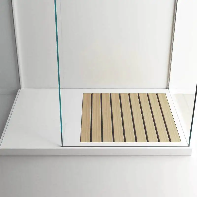 Artificial stone slab integral base bathroom chassis waterproof and non-slip