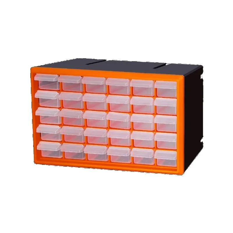 Parts box Drawer type compartment box Storage transparent toys Kitchen screw element classification Multi-specification combinat