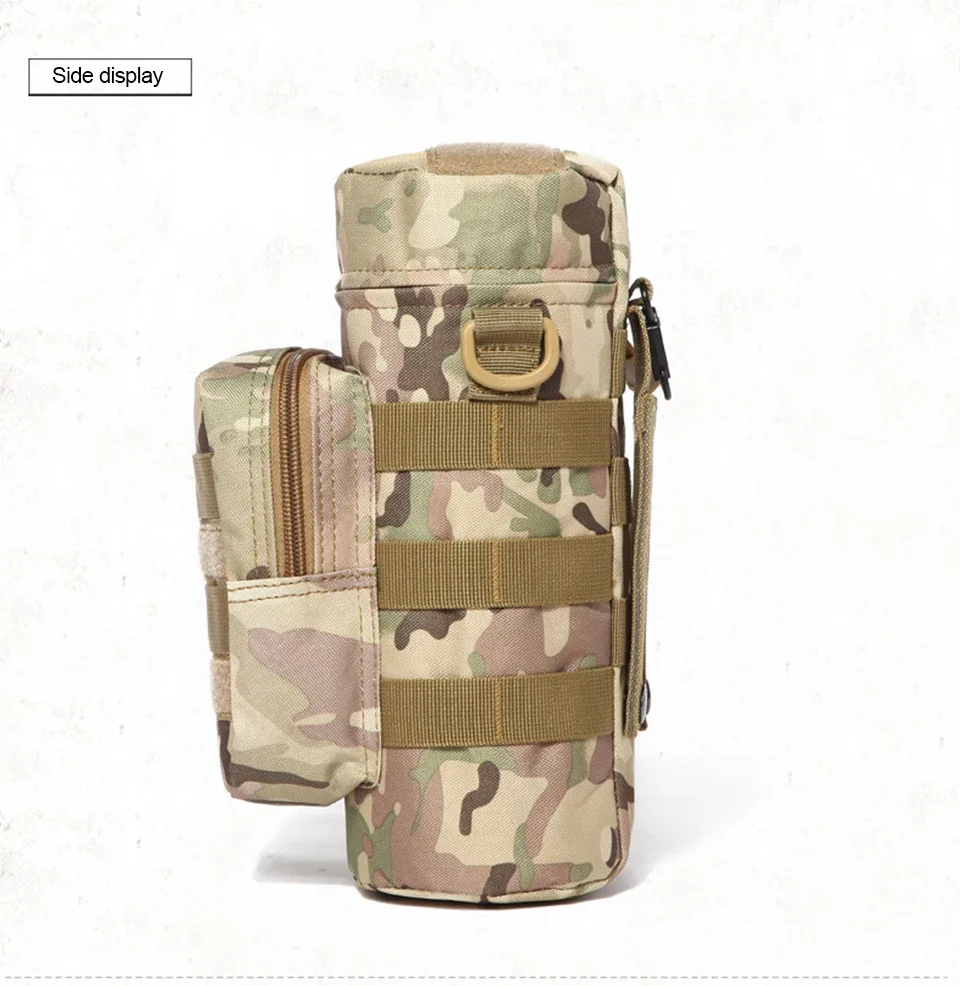 Outdoor Molle Wasserkocher Träger Wasserflasche Tasche Tasche Halter für Reisen Camping Wandern Radfahren Angeln Jagd – Detail 8