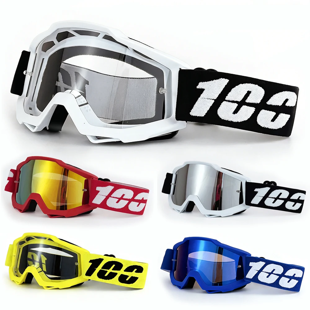 100 MX Motorcycle Goggles Motocross Glasses Off-road Sunglasses For Man MTB ATV Mask Windproof Protection Cycling Racing