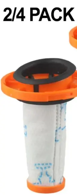 

2/4 Pcs ZR009014 Washable X-Forces For Flex HEPA Broom Filters, 12.60, 13.60, 14.80, 16.60 Vacuum Cleaner