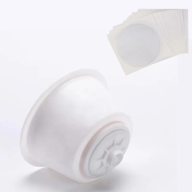 Filter For Coffee Durable Applicable 2023 Self-made Milk Foam Capsule Wholesale New Reusable Capsule Cover Plastic Disposable