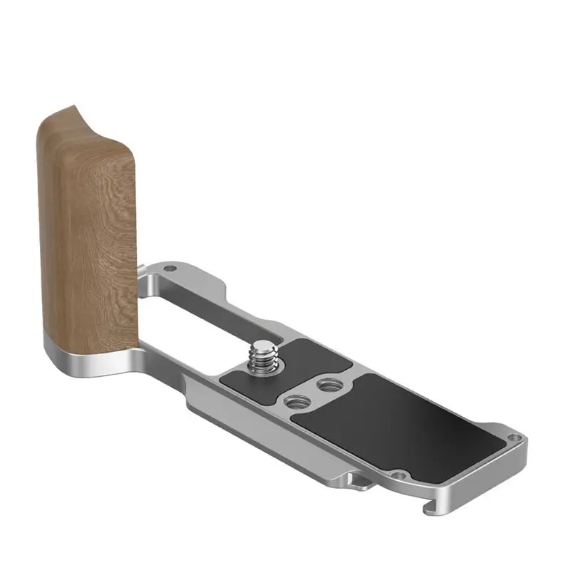 

A73T для Fuji XM5: быстросъемная L-образная пластина, деревянная рукоятка, крепление Arca Swiss для штатива, аксессуары для камеры