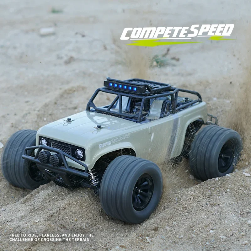 

1:18RC 2.4G four-wheel drive drift full scale 380 motor metal gear racing high speed remote control off-road vehicle