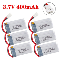 3.7V 400mAh 30C Lipo Battery For X4 H107 H31 KY101 E33C E33 U816A V252 H6C RC Quadcopter Drone Spare Part 3.7V Battery