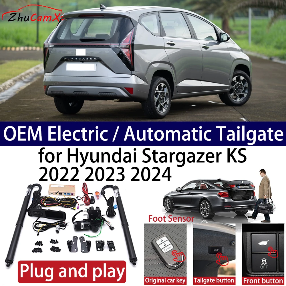

ZhuCamX for Hyundai Stargazer KS 2022 2023 2024 Car OEM Power Electric Automatic One-Click Smart Liftgate Tail Gate Support