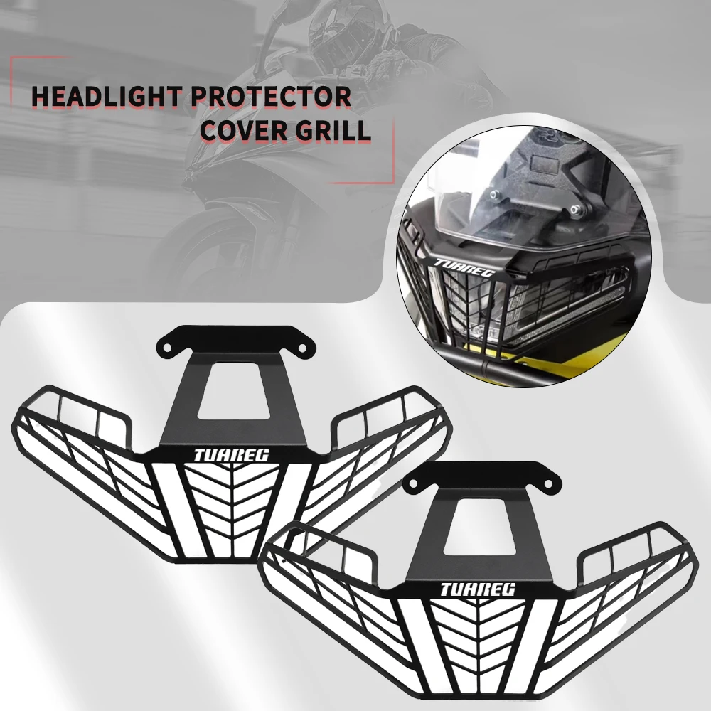 

2022 2023 Motorcycle For Aprilia TUAREG 660 Headlight Protector Grille Guard Cover Tuareg660 Headlamp Head Light Accessories