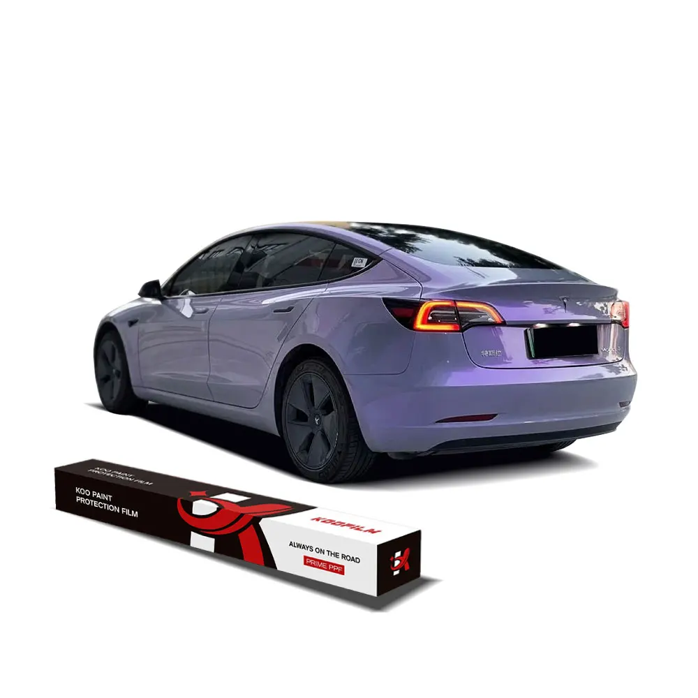 マジックキャンディフリップグレーパープル装飾フィルム1.52*18Mカーラップビニール光沢マットラップビニールエアリリース付きビニールカーラップF