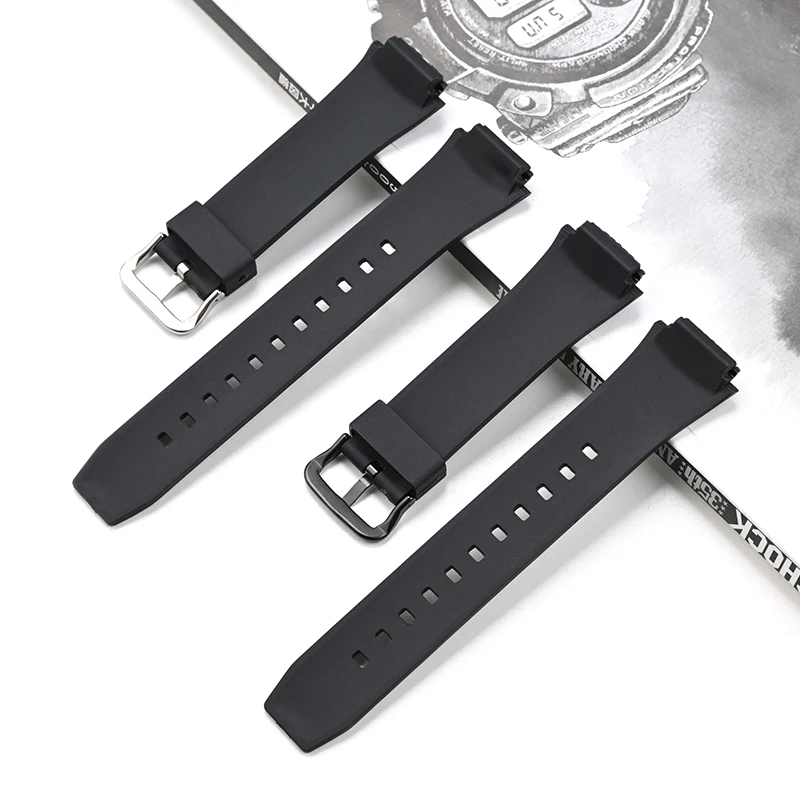 For Casio EDIFICE Series Replacement EF-552 Resin Watch Strap Waterproof watchband TPU Wristband Sports Bracelet