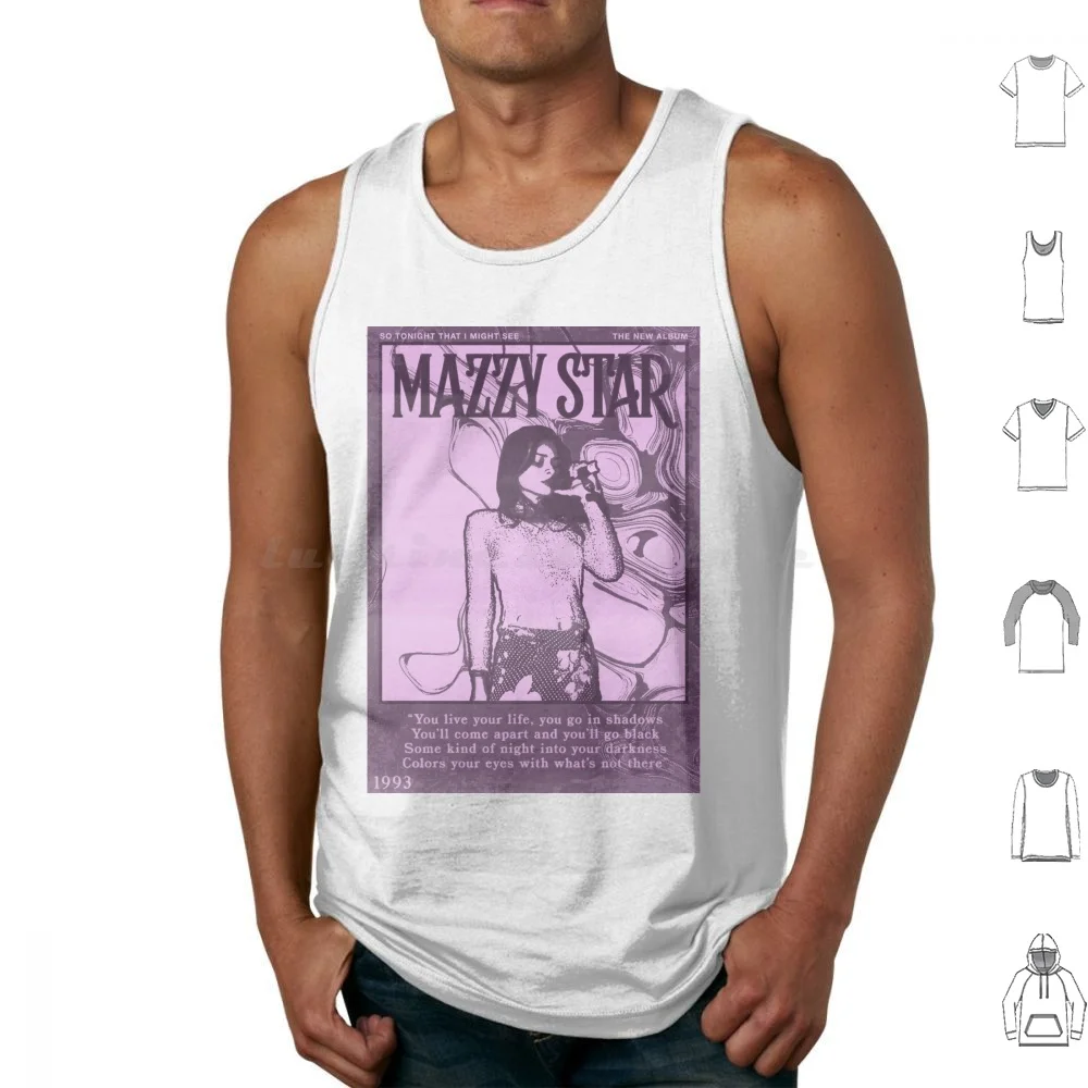 

Mazzy Star Tank Tops Print Cotton Mazzy Star Music Shoegaze Dream Pop My Bloody Valentine 90 S Alternative Indie 80 S