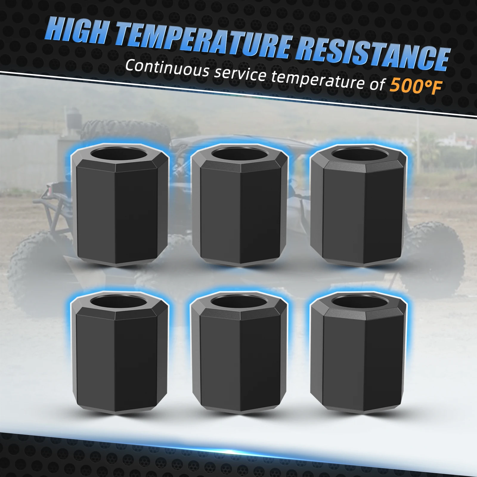 NICECNC 6 Pcs Clutch Thrust Rollers for Can Am Maverick Trail 1000 2019-2023 2021 Defender HD10 2018-2023 UTV #420229991