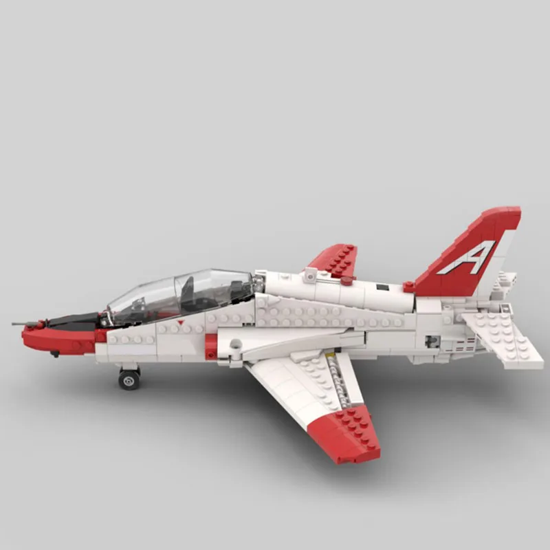 NEW 475PCS WW2 Military MOC T-45 Goshawk jet aircraft Model DIY creative ideas high-tech Children Toy Gift Fighter Plane Blocks