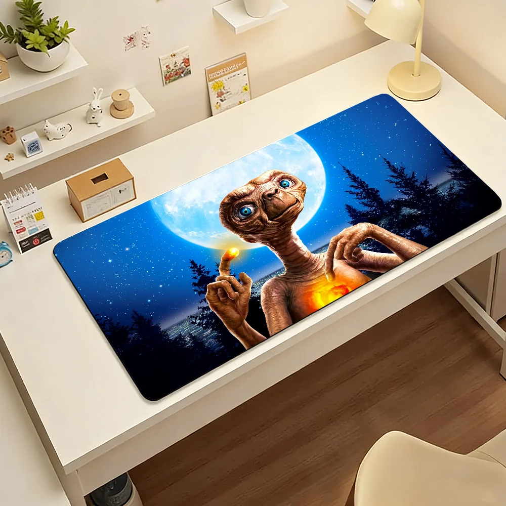 E-E.T The E-ExtraS T-Terrestrial Mouse Pad Large Non-Slip Waterproof Mat Stitched Edge Keyboard Pad for Gaming Daily Office