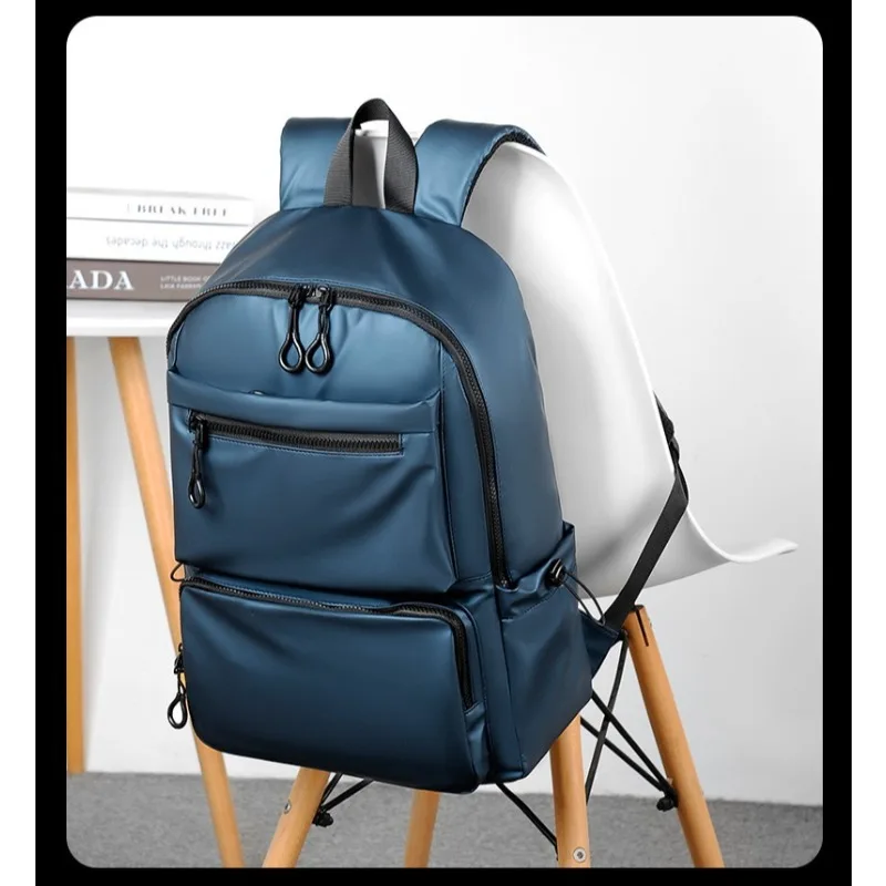 حقيبة ظهر رجالية مضادة للسرقة ومقاومة للماء، حقيبة ظهر كاجوال للأعمال، حقيبة ظهر للكمبيوتر المحمول للسفر في أسبوع الكلية #2