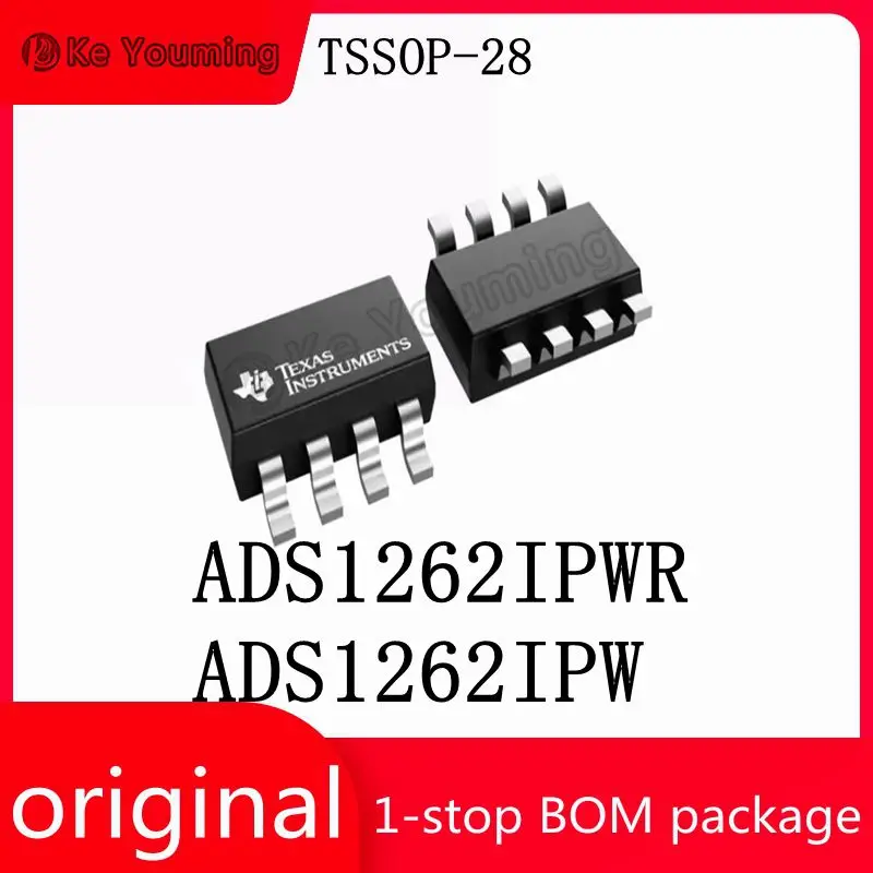 1PCS ADS1262IPWR ADS1262IPW TSSOP-28 One-stop BOM Supporting Analog-to-Digital Converter for Electronic Components