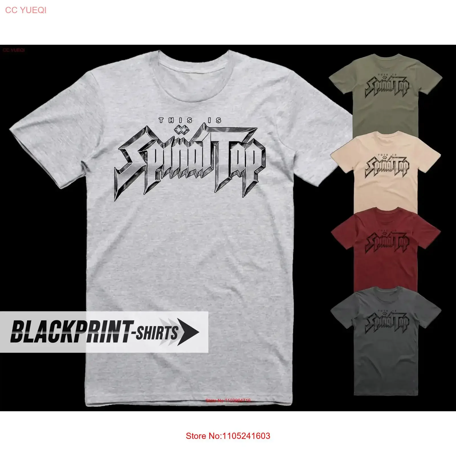 Spinal Tap This is V6 T Shirt cotton Men's all sizes S 5XL 18 colors band poster album cover vintage Washed streetwear