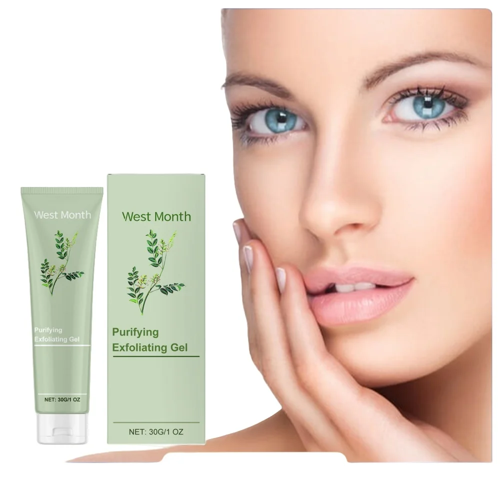 

Очищающий и отшелушивающий гель – глубоко очищающий скраб для удаления омертвевшей кожи и черных точек, осветляет кожу, увлажнение и восстановление.