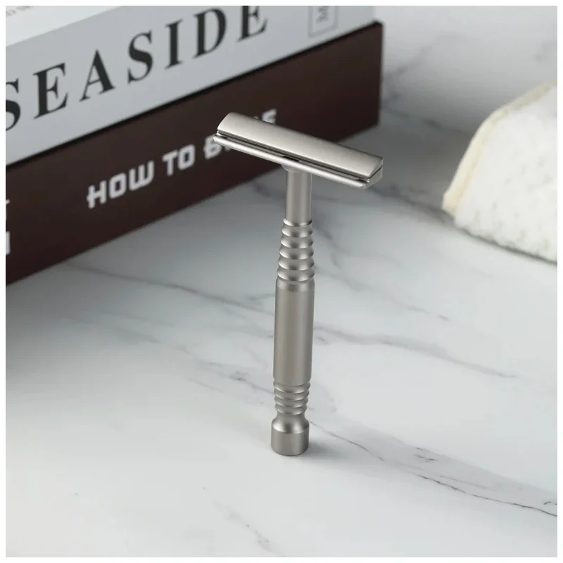YAQI 2026 Remus Matte Painting 316 Stainless Steel Single Edge Safety Razor Mens Beard Shaver Wet Shaving Razor for Men