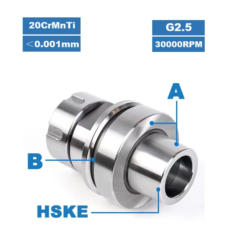 Imagem -04 - Suporte de Ferramenta Anti-ferrugem Hsk er sk Hsk25e Hsk32e Hsk40e Hsk50e Er11 Er16 Er20 Er25 Sk16 G2.0 G2.5 0001 Milímetros