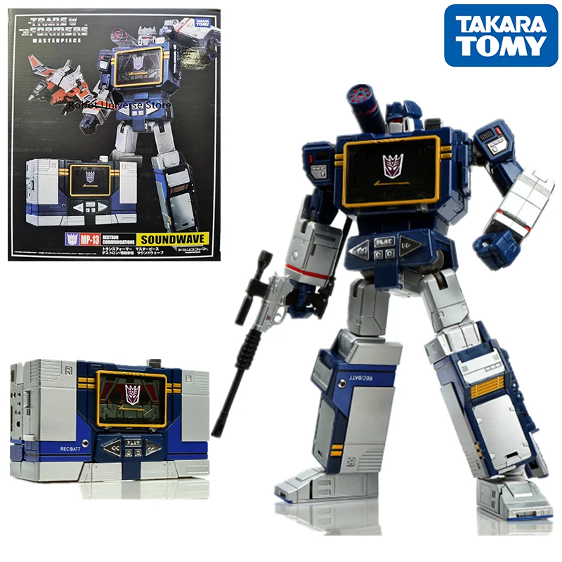 

TAKARA TOMY Transformation Figure Masterpiece KO MP13 MP-13 Soundwave Action Figure Toy Gift for Collection Hobby