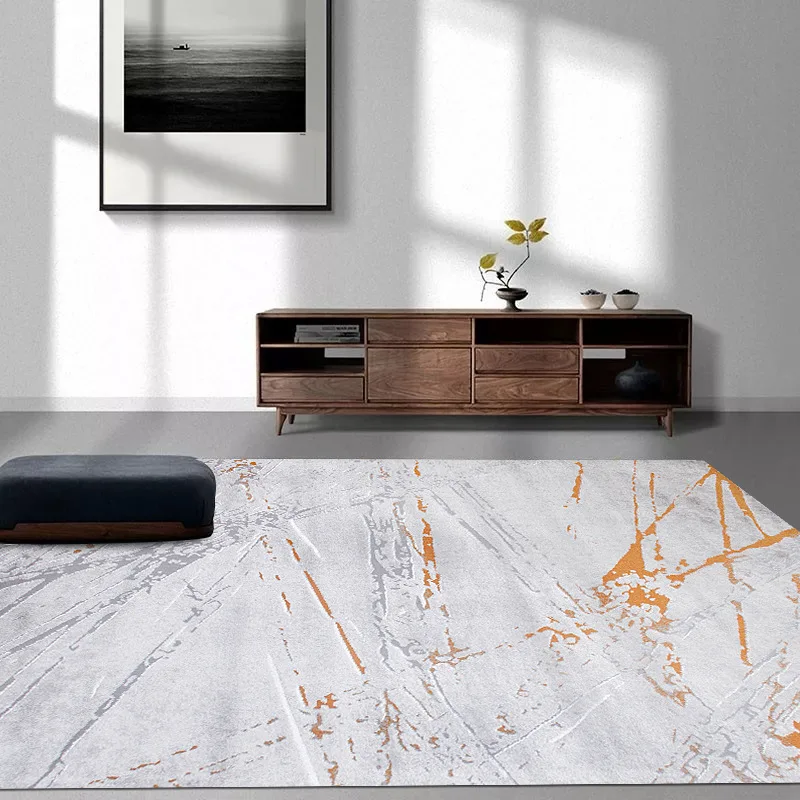 Tapete tecido simples sala de estar moderna casa nórdica quarto grande