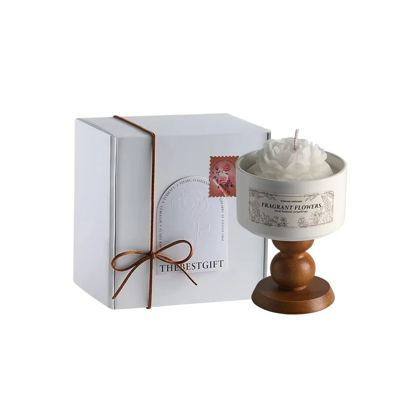 

Anniversaries Goblet Scented Candle Gift Box Aromatherapy Candle Valentine's Day Birthday Companion Gift For Girls Festivals