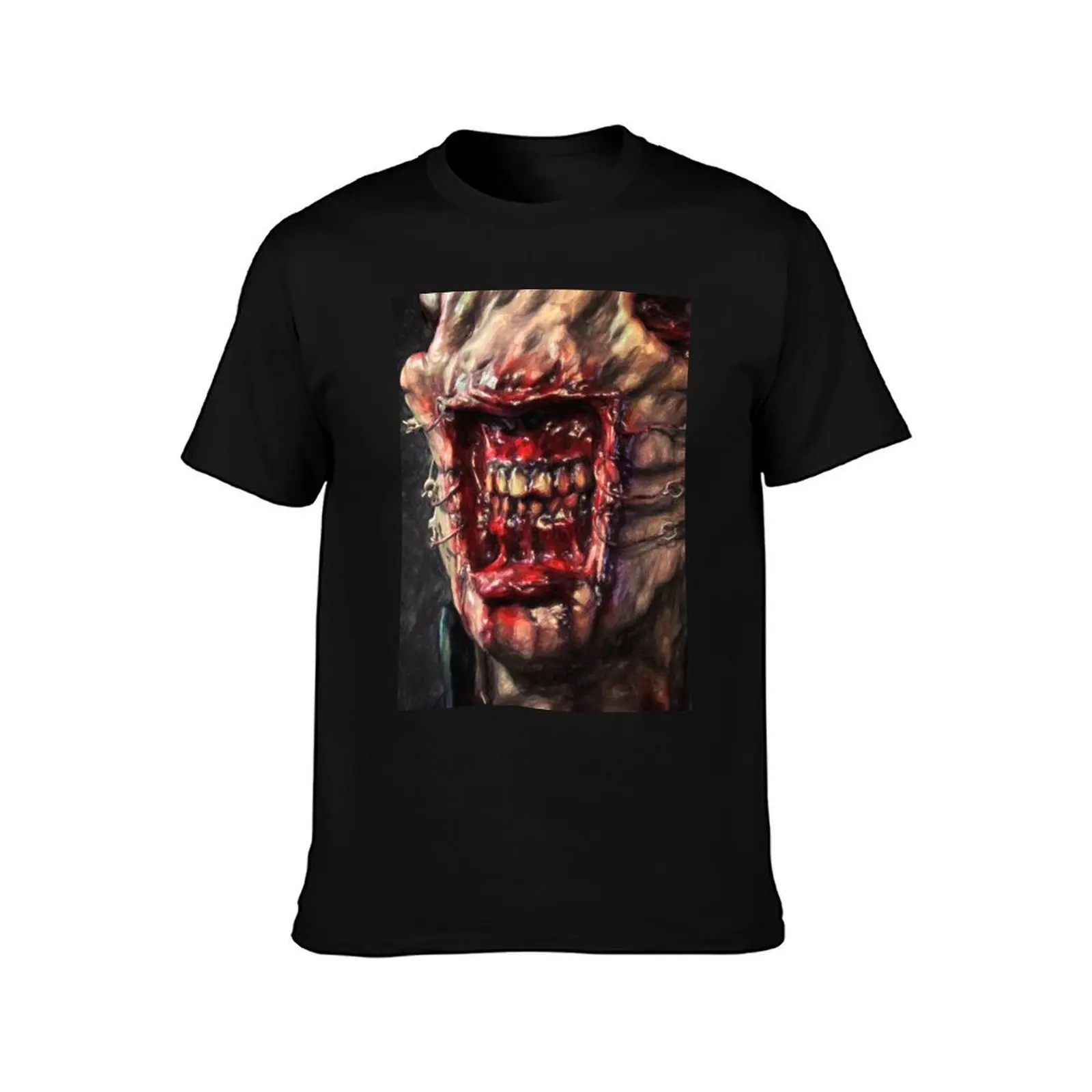 Chatterer T-Shirt, Summer Casual Cotton Tee, Oversized Streetwear Tops, Vintage Graphic Print, Loose Fit Short Sleeve