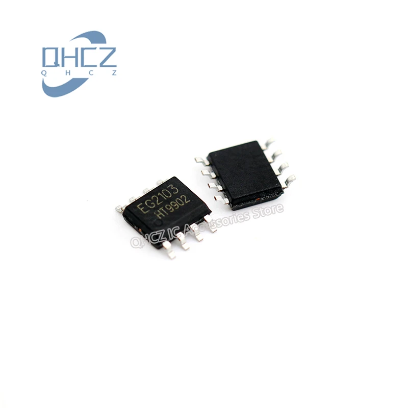 10pcs EG2103 high power MOS.IGBT gate driver chip compatible with IR2103.IRS2003.IRS2108 New and Original In Stock