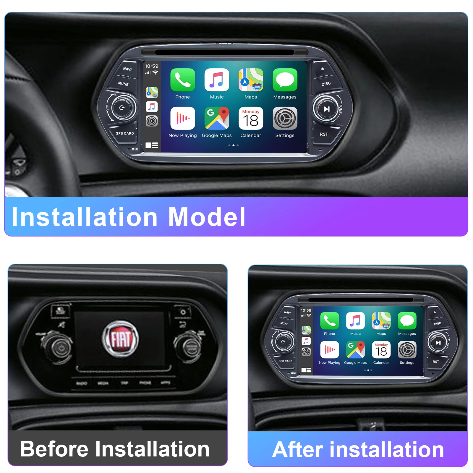 Android Car Radio F…